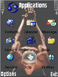 Скриншот темы для Nokia