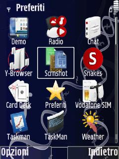 Скриншот темы для Nokia
