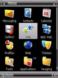 Скриншот темы для Nokia