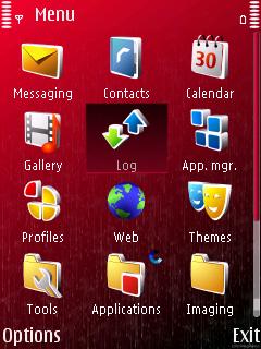 Скриншот темы для Nokia