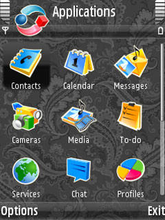 Скриншот темы для Nokia