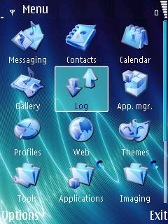 Скриншот темы для Nokia