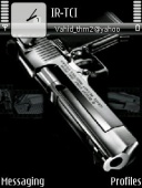 Скриншот темы Desert Eagle для телефона Nokia