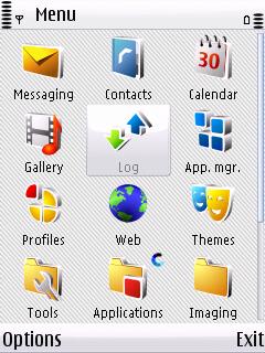 Скриншот темы для Nokia