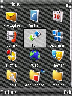 Скриншот темы для Nokia