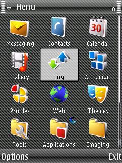 Скриншот темы для Nokia