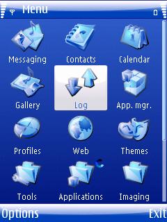 Скриншот темы для Nokia