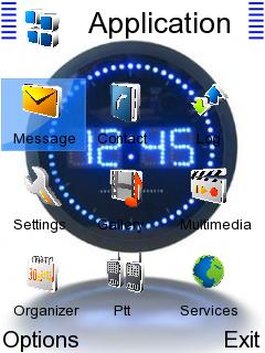 Скриншот темы для Nokia