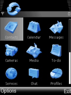 Скриншот темы для Nokia
