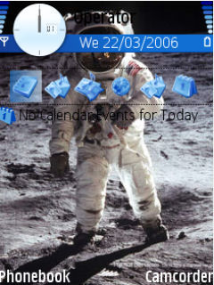 Скриншот темы для Nokia